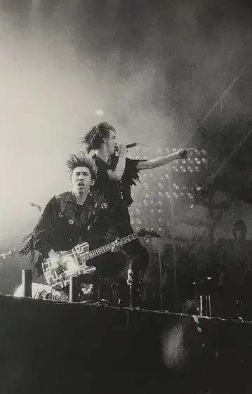 [장기 재고품 SALE 가격] BOOWY(LIVE) 알루미늄 간판(C)