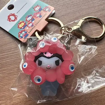 미야쿠미야쿠 산리오  입체 키링 클리어 컬러 쿠로미