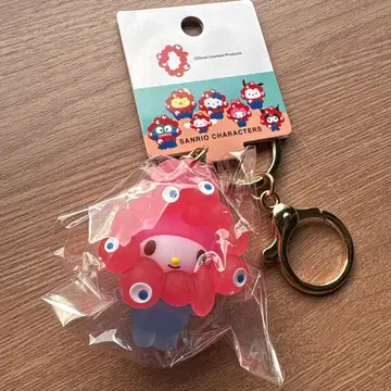 먀쿠먀쿠 산리오 키리 입체 키링 클리어 컬러 마이멜로디
