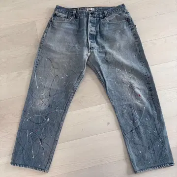 Knifewing 페인트 디자인 데님