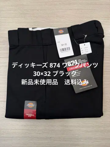 30 x 32 블랙 디키즈 874 워크 팬츠