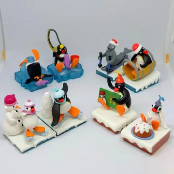 핑구 Pingu 피규어 전 8종 컴플리트 세트