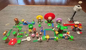 슈퍼 마리오 레고 블록 세트 (정크 제품 포함)