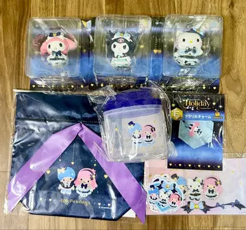 Happy 복권 산리오 피규어 외 7점 일괄