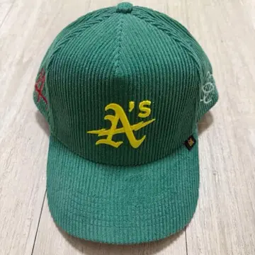 REFERENCE A's SNAP BACK CAP 코듀로이 새상품급