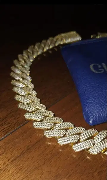 [ Glitter ] 골드 체인 20mm 목걸이