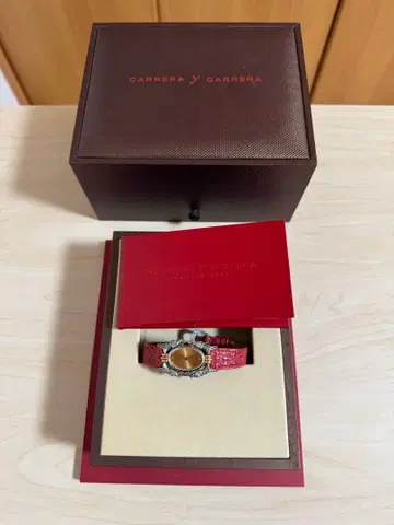 [ 당일 배송 ] 까레라 y Carrera 쿼츠 손목시계