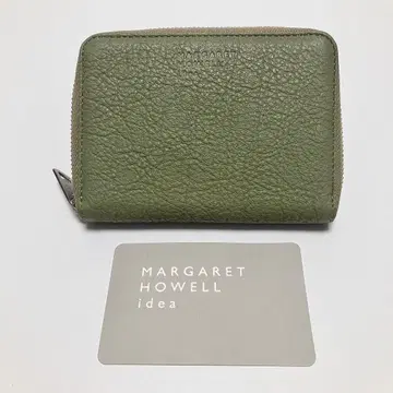 G245 미사용 지갑 접이식 지갑 마가렛호웰 아이디어 천연 가죽 여성용