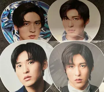 Snow Man 메구로 렌 점보 부채