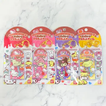 미사용 새상품 산리오 캐릭터즈 초콜릿 마스코트 참