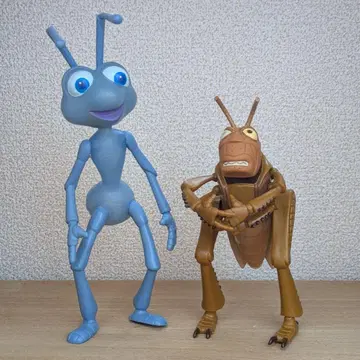 벅스 라이프 디즈니 피규어 PIXAR 플릭 호퍼 소프트 비닐