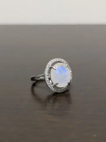 juvelia 문스톤 반지