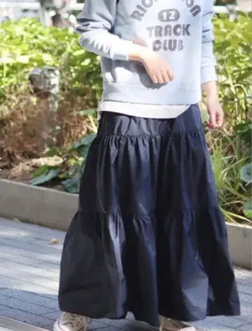 [ JOURNAL STANDARD ] 라이트 메모리 캉캉 스커트 블랙