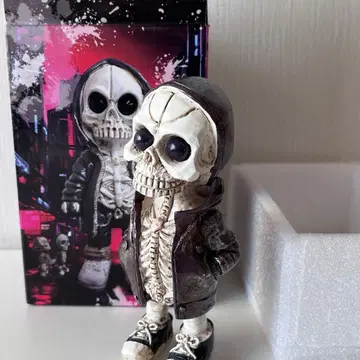 스트릿 스컬 피규어 힙합