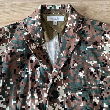 BEAUTY&YOUTH 디지털 카모플라쥬 셋업 S 사이즈