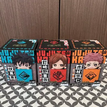 메루카리 축제 주술회전 미니 피규어 3체 세트