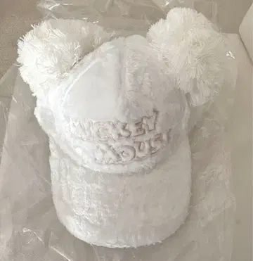 디즈니 복슬복슬 귀도리 모자