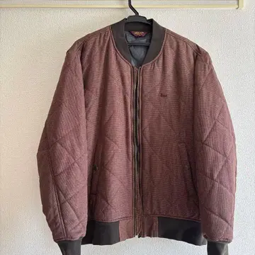 DECOY 퀼팅 자켓 M 사이즈 브라운