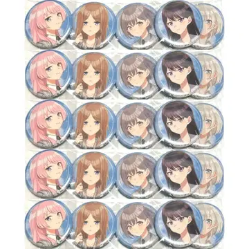 MyGO 비에 흔들려도 맑음을 구하다 2권 게이머즈 캔뱃지 5세트