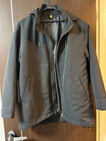 렙심 퀼팅 라이너 포함 블루종 블랙