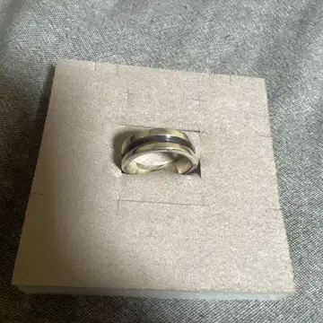 WAKAN SILVER SMITH 더블 디비전 반지 19호