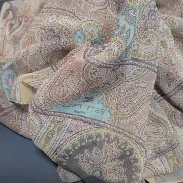 ETRO 실크 100% 대형 스카프 페이즐리 무늬 새상품급