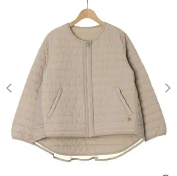 trecode 노칼라 베이지 자켓