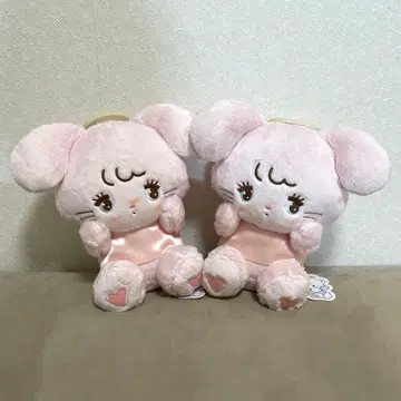 mikko 캐릭터 천사짱 BIG 봉제 인형 2개 세트