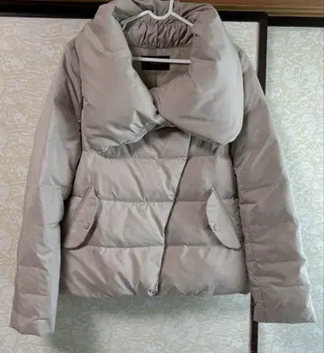 Ecruefil 에크루필 다운 자켓 숏 기장 베이지