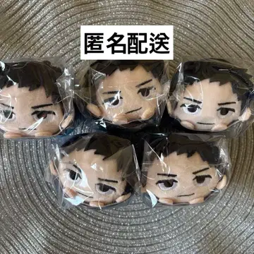 야시키즈 굿즈 극락탕 모찌코롱 마스코트 5종 세트