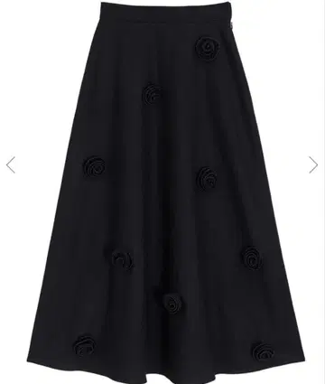 AMERI CHERRY ROSE FLARE SKIRT