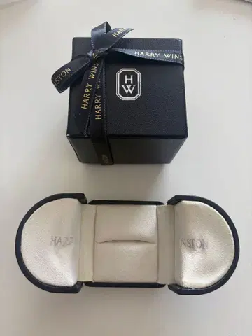 해리 윈스턴 반지 케이스 리본 박스 포함