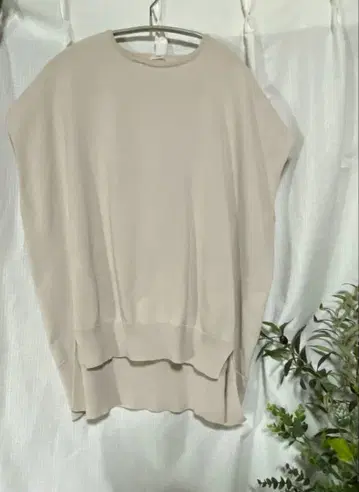 IENA 코튼 스트레치 와이드 크루 PO