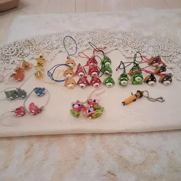 오차이누 오차네코 스트랩 묶음 판매 덤 토포 볼체인