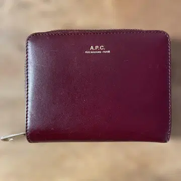 A.P.C. 접이식 지갑 브라운