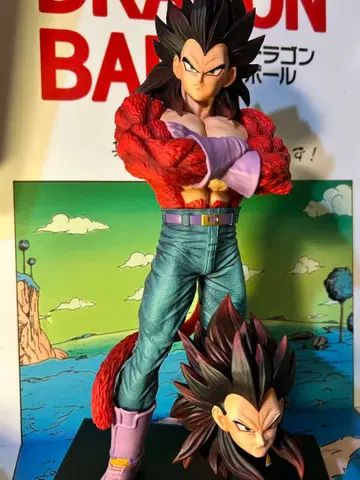 드래곤볼 베지터 피규어 초사이어인 4