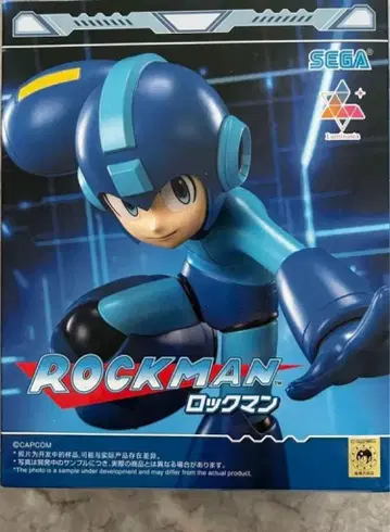 [ 미개봉 ] ROCKMAN 피규어 SEGA제 인형뽑기 경품