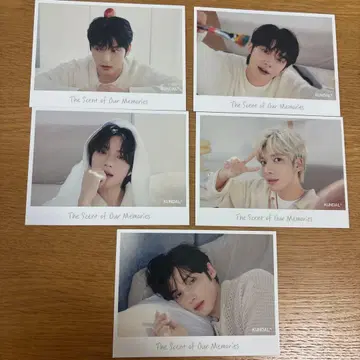 TXT 사진 카드 세트