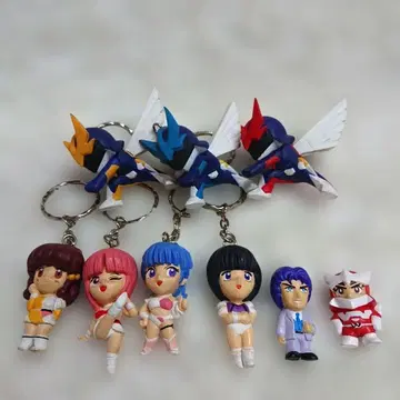 꿈전사 윙맨 델타 엔드 윙 여아 당시 것 키링