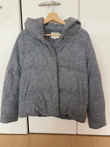 BEAUTY&YOUTH 그레이 다운 자켓 M