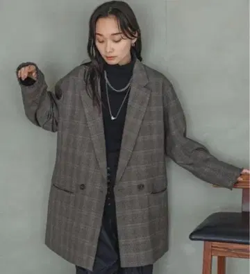 지나시스 사키소니 루즈 자켓