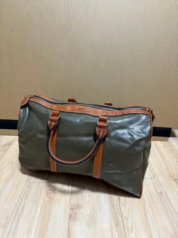 LOMBARD ST CLUB 올리브 그린 보스턴 백