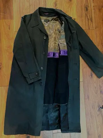 [ 새상품급 ] 폴스미스 블랙 스텐카라 코트 롱 라이너 포함