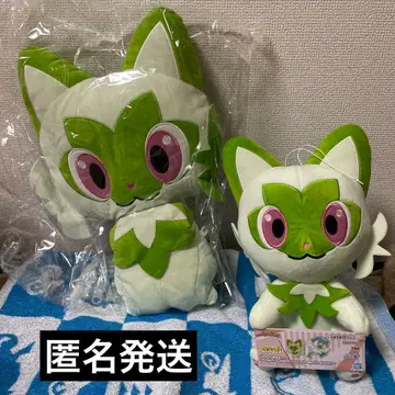 포켓몬 냐오하 모후굿토 츠레텟테 봉제 인형 세트