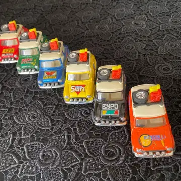 [미니카 풀백] 미니 쿠퍼 랠리 사양 6대 세트 MINI