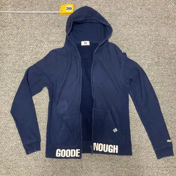 GOOD ENOUGH 네이비 후드티