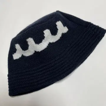 muta 니트 모자 네이비