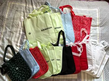 룰루레몬 쇼핑백 묶음 판매