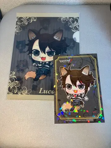 제5탄 난자 루카 엽서 클리어 파일 세트