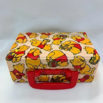 레트로 곰돌이 푸 카세트 테이프 케이스 (미사용품)